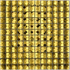 Diamant Mosaikfliese gold glnzend Wand Kche Bad Dusche MOS130-GO823