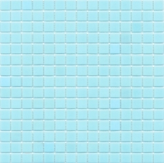 Glasmosaik Mosaikfliese Eisblau Poolmosaik Schwimmbadmosaik - MOS200-A04