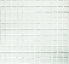 Mosaikfliese weiss mit grnstich Glasmosaik Schwimmbadmosaik Poolmosaik MOS60-0102