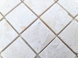 Marmor Mosaik Fliese Mosaik wei creme Kche Duschboden - MOS40-T48W