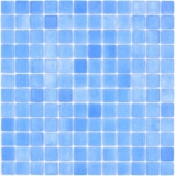 Mosaikfliese Poolmosaik Schwimmbadmosaik blau antislip rutschsicher MOS220-100P