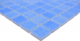 Mosaikfliese Poolmosaik Schwimmbadmosaik blau Dusche Bad MOS220-110R