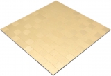 Handmuster Mosaikfliese Selbstklebende Mosaike Kombi metall gold Kche Badezimmer MOS200-4G87_m