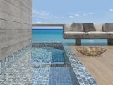 Schwimmbadmosaik Poolmosaik Glasmosaik royalblau changierend glnzend Wand Boden Kche Bad Dusche MOS220-P56384