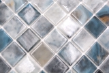 Schwimmbadmosaik Poolmosaik Glasmosaik grau anthrazit changierend Wand Boden Kche Bad Dusche MOS220-P56386