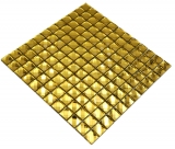 Diamant Mosaikfliese gold glnzend Wand Kche Bad Dusche MOS130-GO823