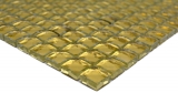 Diamant Mosaikfliese gold glnzend Wand Kche Bad Dusche MOS130-GO821