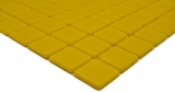 Schwimmbadmosaik Poolmosaik Glasmosaik gelb glnzend Wand Boden Kche Bad Dusche MOS220-P25801