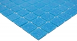 Glasmosaik Mosaikfliese Blau Spots Dusche BAD WAND Kchenwand - MOS200-A14-N