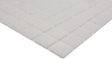 Glasmosaik Mosaikfliese altweiss hellgrau cream Classic papierverklebt - MOS200-A03