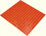 Glasmosaik Mosaikfliese orange Fliesenspiegel Kchenrckwand MOS200-A95