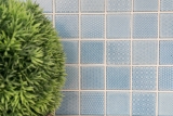 Keramik Mosaik Fliese blau BAD Poolblau Fliesenspiegel Dusch Badezimmerfliese MOS16-0404