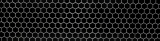 Hexagonale Sechseck Mosaik Fliese Keramik schwarz glnzend Duschrckwand Fliesenspiegel Kchenwand Bad - MOS11B-0302