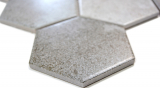 Handmuster Mosaik Fliese Keramik grau Hexagon Zement Kche Fliese WC Badfliese MOS11F-0204_m