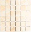 Keramik Mosaik Fliese Natursteinoptik beige Struktur Badfliese Fliesenspiegel MOS16-AISO98