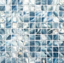 Perlmutt Mosaik Muschelmosaik blau grau Fliesenspiegel KchenwandMOS150-SM2582