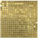 Edelstahl Mosaik Fliese gold gebrstet matt Fliesenspiegel Kchenwand MOS129-0707