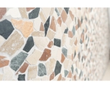 Mosaik Bruch Marmor Naturstein creme beige rot grn Polygonal Random Sprtzschutz Fliesenspiegel Kche - MOS44-1204