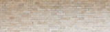 Travertin Steinwand Steine Wand Naturstein beige Brick Splitface 3D Optik Fliesenspiegel Kchenfliese Wand - MOS43-46248
