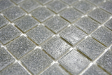 Glasmosaik Mosaikfliese Grau Spots Dusche BAD WAND Kchenwand - MOS200-A09-N