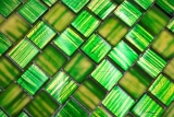 Mosaik Fliese Transluzent Glasmosaik Crystal Milchglas grn klar matt gefrostet MOS78-CF83