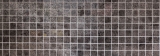 Glasmosaik Mosaikfliese Fliesenspiegel silber anthrazit schwarz Struktur Metall Optik MOS126-CM4BL22