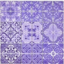 Glasmosaik Retro Vintage Mosaikfliesen lila violett Kchenwand MOS68-Retro-I