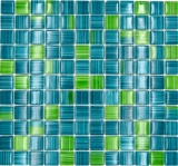 Glasmosaik Mosaikfliese Style Flaschen grn trkis kiwi Kchenrckwand MOS74-0509