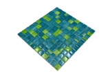 Glasmosaik Mosaikfliese Style Flaschen grn trkis kiwi Kchenrckwand MOS74-0509