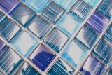 Glasmosaik Mosaikfliese Style Ocean blau trkis Kchenrckwand MOS74-0409
