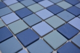 Keramik Mosaik blau trkis Poolmosaikfliese RUTSCHEMMEND DUSCHTASSE BODENFLIESE Fliesenspiegel Kche Wand - MOS18-0404-R10