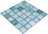 Glasmosaik Mosaikfliesen pastell grn Wand Fliesenspiegel Kche Bad MOS88-0050