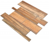 Wandverkleidung Kchenrckwand Selbstklebend Holzoptik  Verblender Paneele MOS200-58WRS