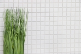 Handmuster Mosaikfliese Keramik WEISS GLNZEND Wand Fliesenspiegel Kche Dusche MOS18-0102_m