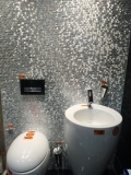 Handmuster Mosaik Fliese Aluminium silber Brick Aluminium alu Fliesenspiegel Kche MOS48-0204_m